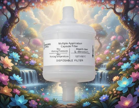 Hydrophilic White Capsule Filter (PVDF)