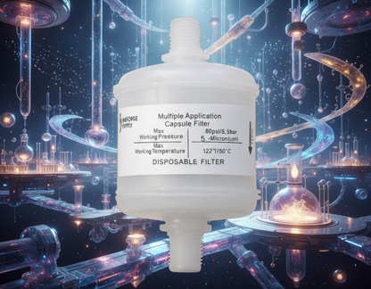 Hydrophilic White Capsule Filter (PES)